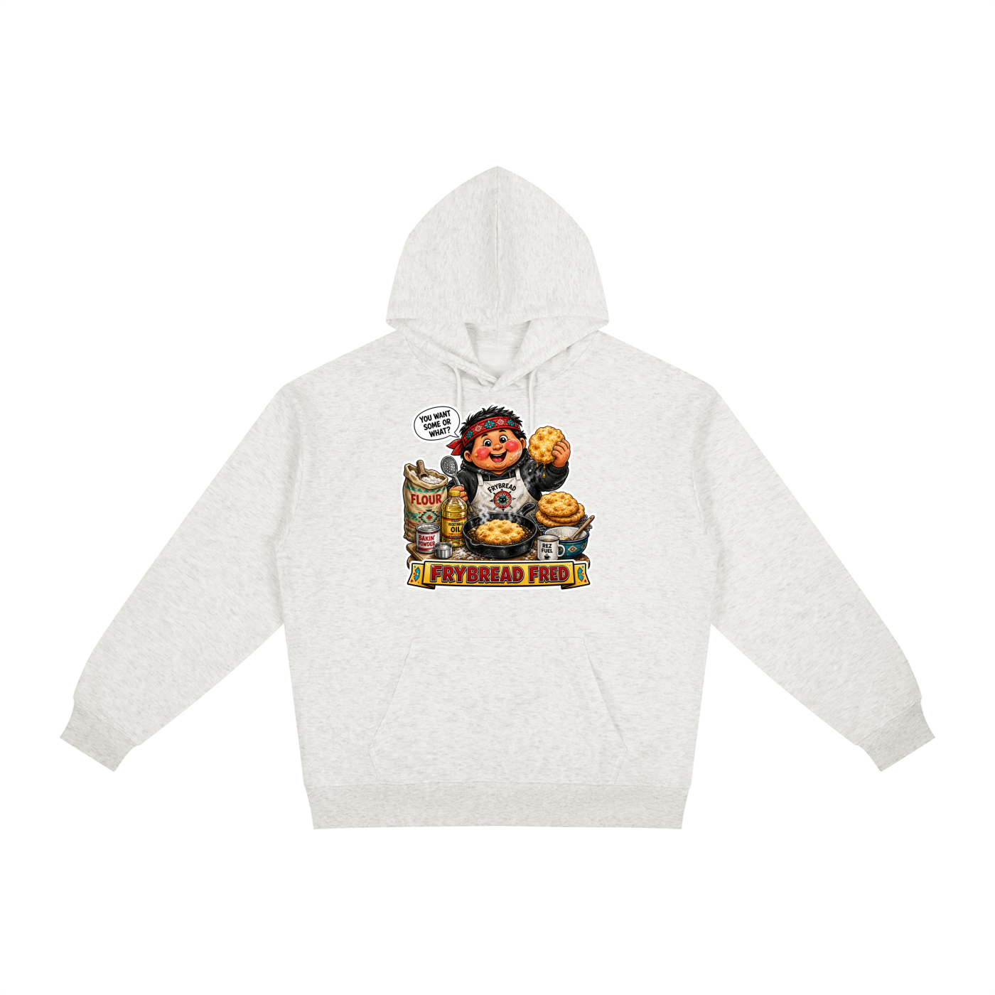 FryBread Fred Relaxed Fit Hoodie