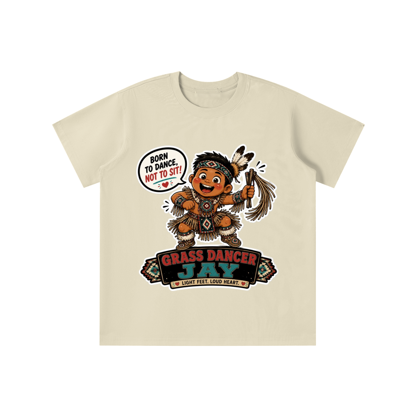 Grass Dancer Jay Sorona Quick-Dry Cooling Kids' T-shirt